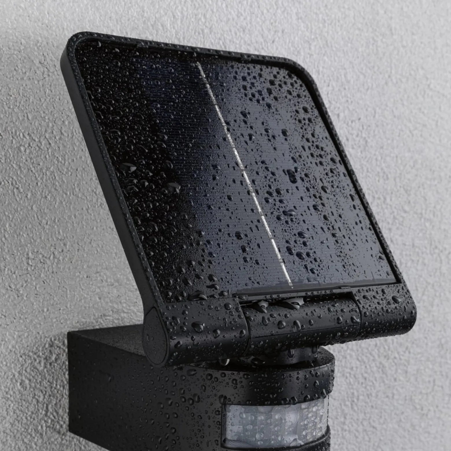 Paulmann Solar-Außenwandlampe Lesla, anthrazit, Sensor IP65