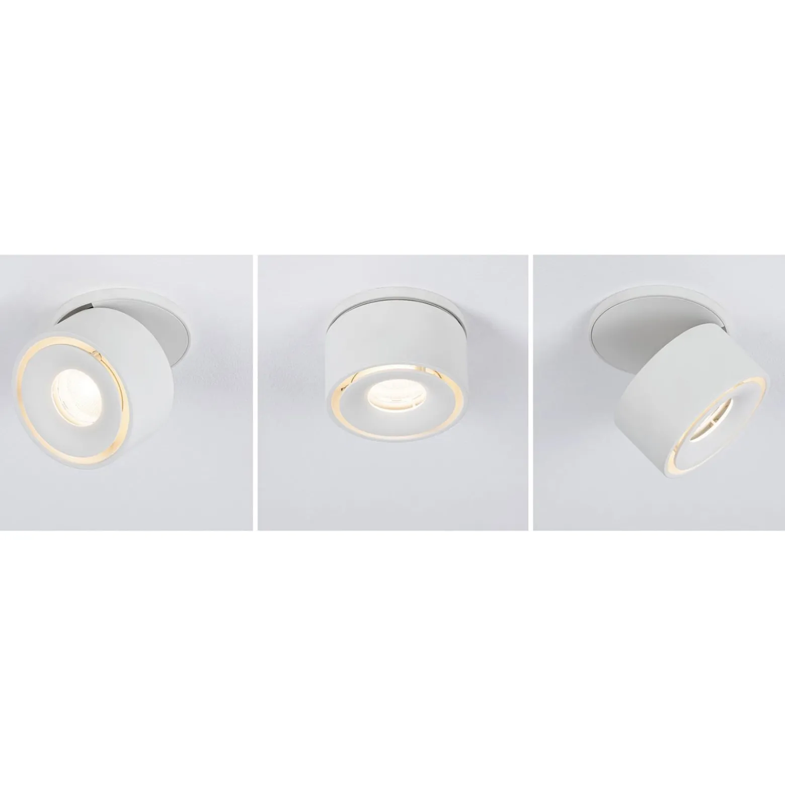Paulmann Spircle LED-Einbauleuchte weiß matt
