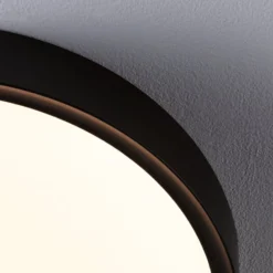 Paulmann Tega LED-Deckenleuchte IP44 CCT schwarz
