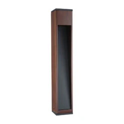 Paulmann Trabia LED-Sockelleuchte Holz, Höhe 60 cm