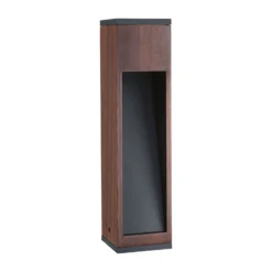 Paulmann Trabia LED-Sockelleuchte Holz, Höhe 40 cm