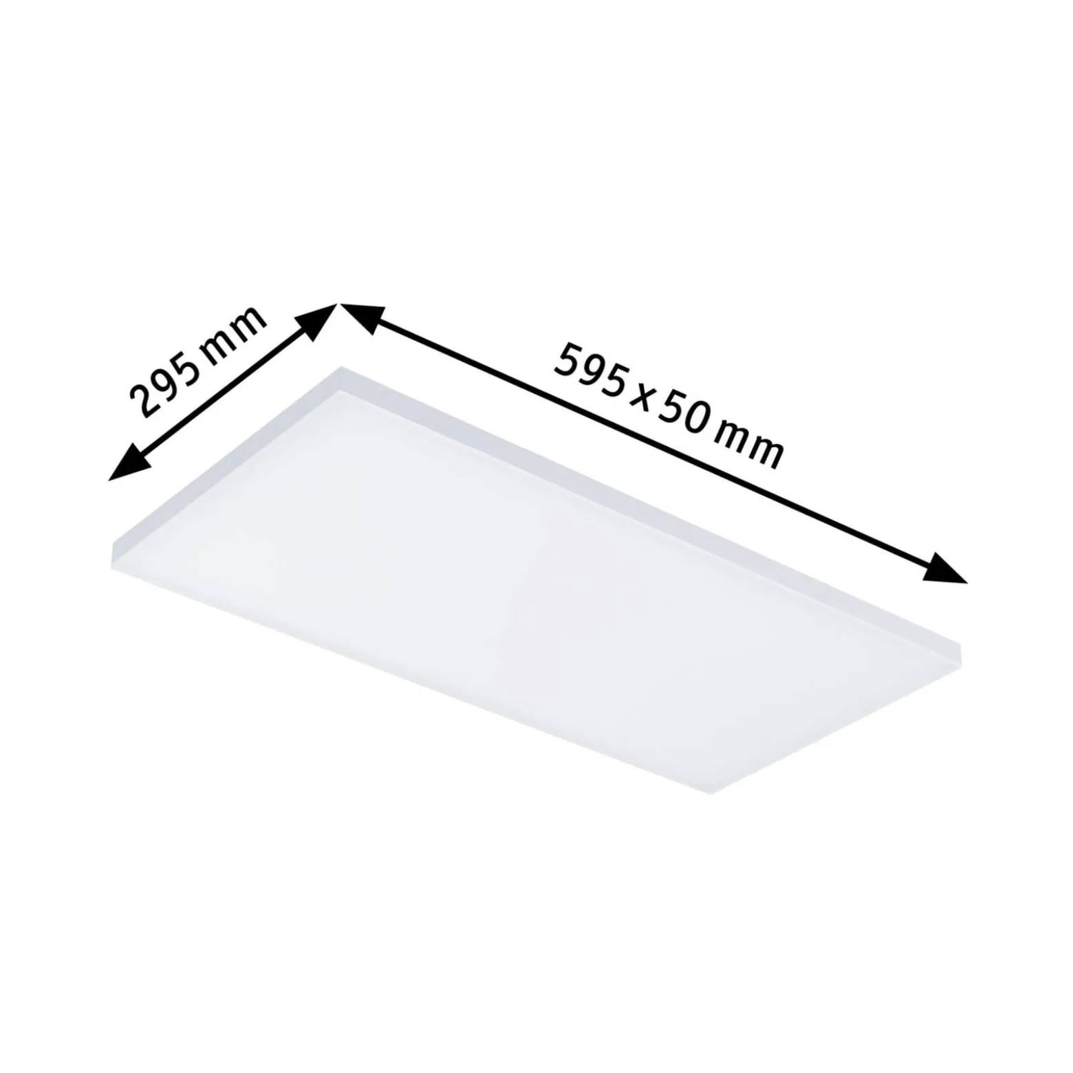 Paulmann Velora LED-Panel 3-step-dim, 59,5x29,5 cm