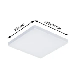 Paulmann Velora LED-Panel 3-step-dim, 22,5x22,5 cm