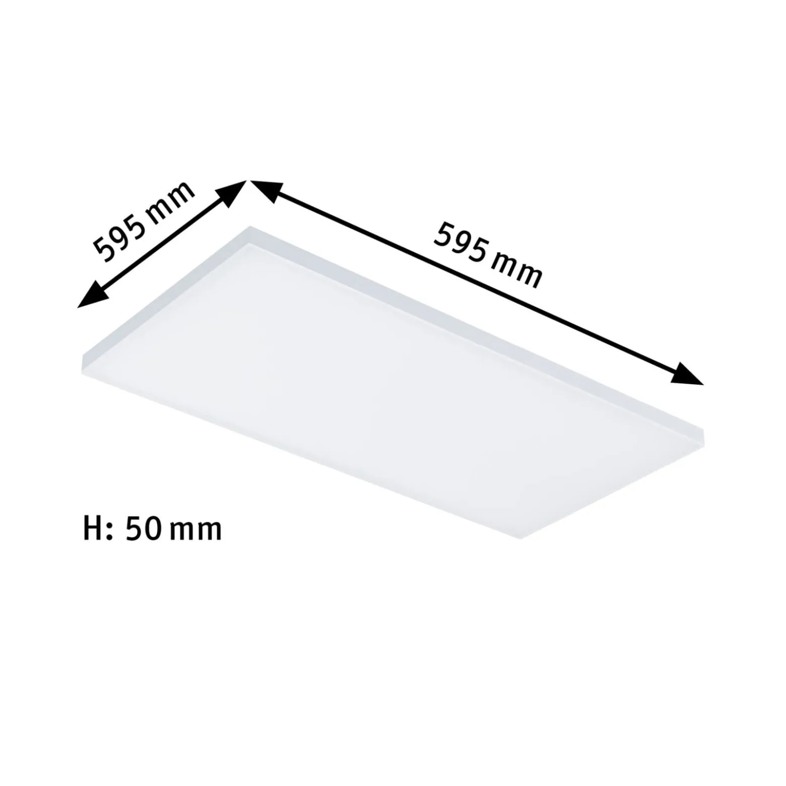 Paulmann Velora LED-Panel ZigBee 59,5x29,5cm 15,5W