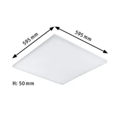 Paulmann Velora LED-Panel Zigbee 59,5x59,5cm 19,5W