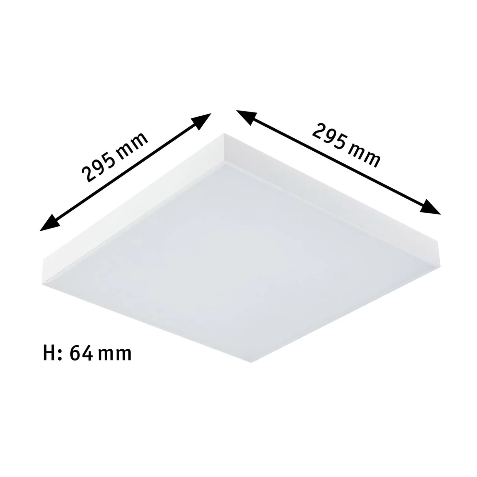 Paulmann Velora Rainbow Panel 30x30cm weiß RGBW