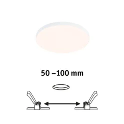 Paulmann Veluna Edge LED Einbau IP44 3.000K Ø 12cm