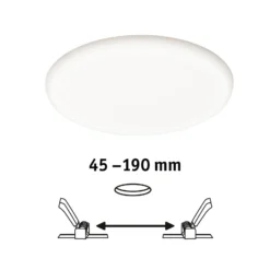Paulmann Veluna Einbaulampe 3Stepdim 840 Ø 21,5cm