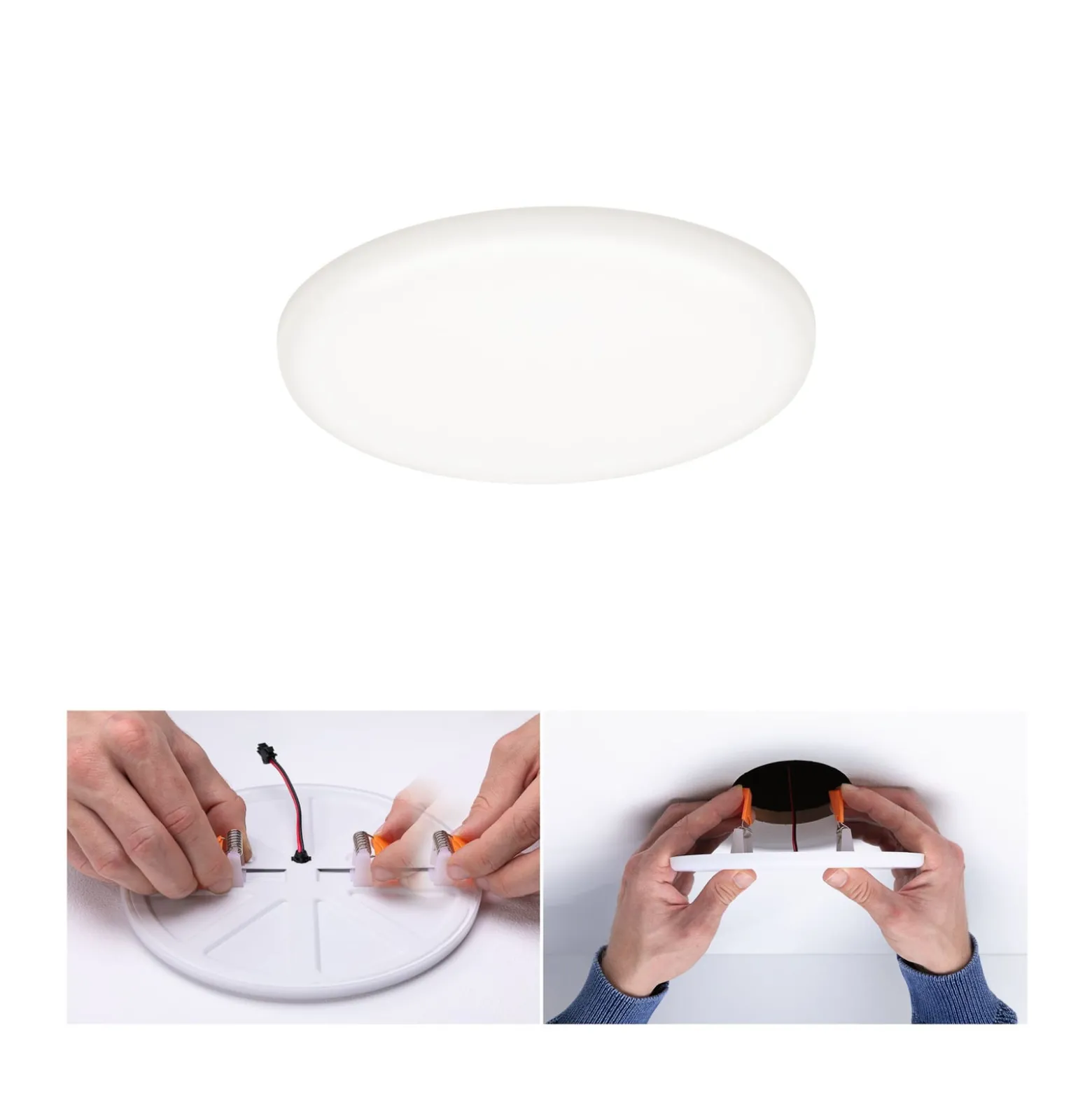 Paulmann Veluna LED-Einbauleuchte 4.000K Ø 12,5cm