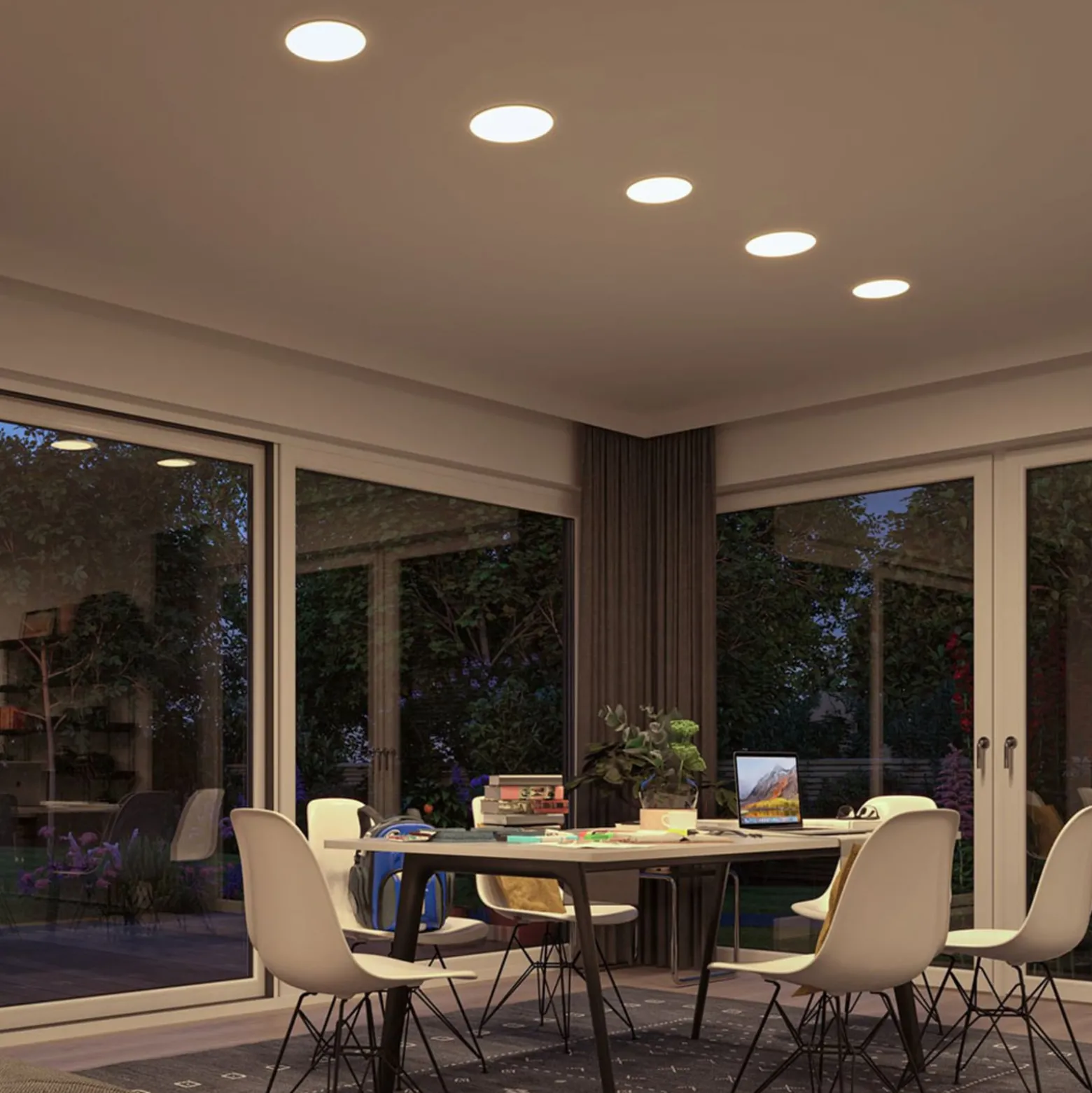 Paulmann Veluna LED-Einbauleuchte 4.000K Ø 12,5cm