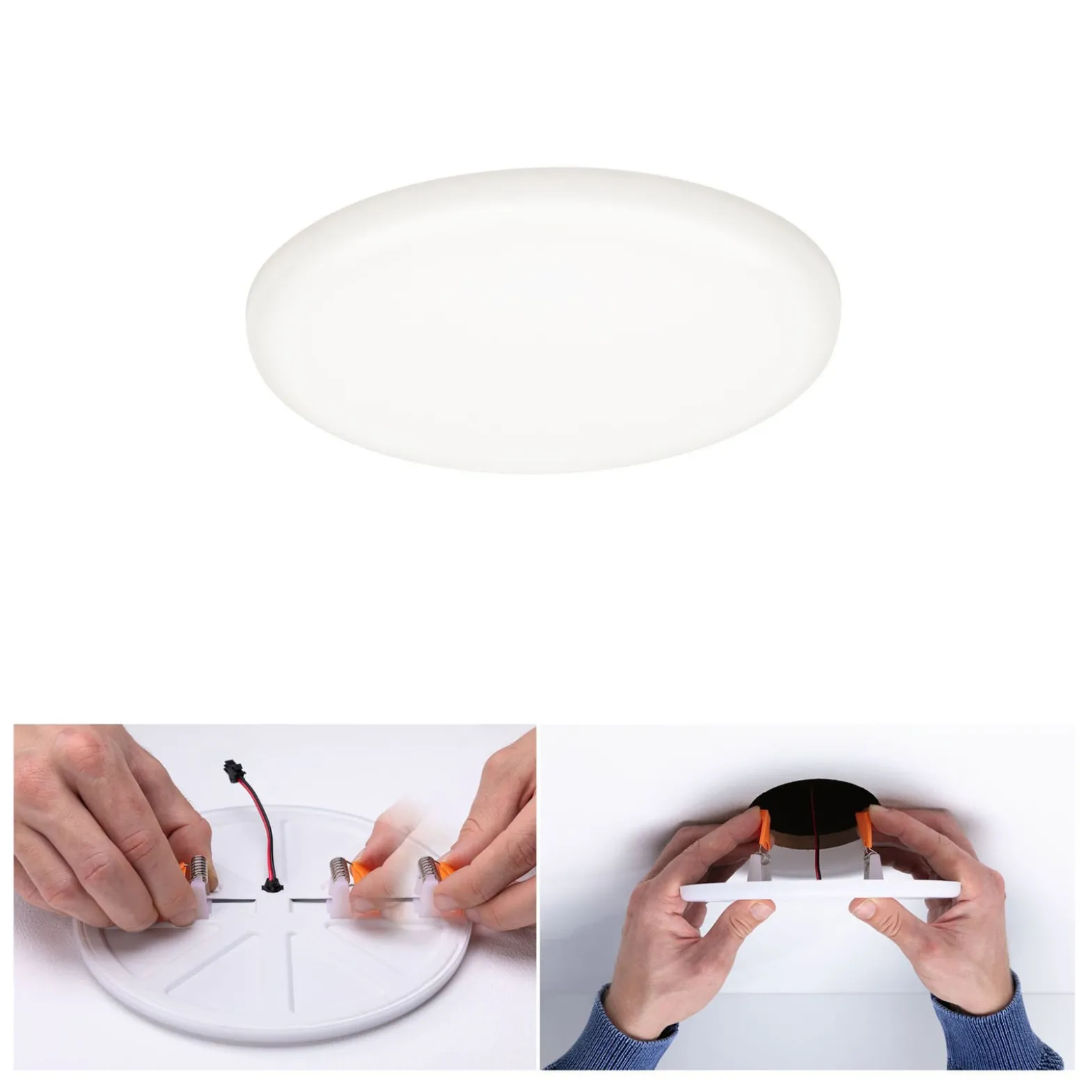 Paulmann Veluna LED-Einbauleuchte 4.000K Ø 12,5cm