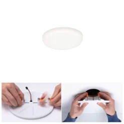 Paulmann Veluna LED-Einbauleuchte 4.000K Ø 7,5cm