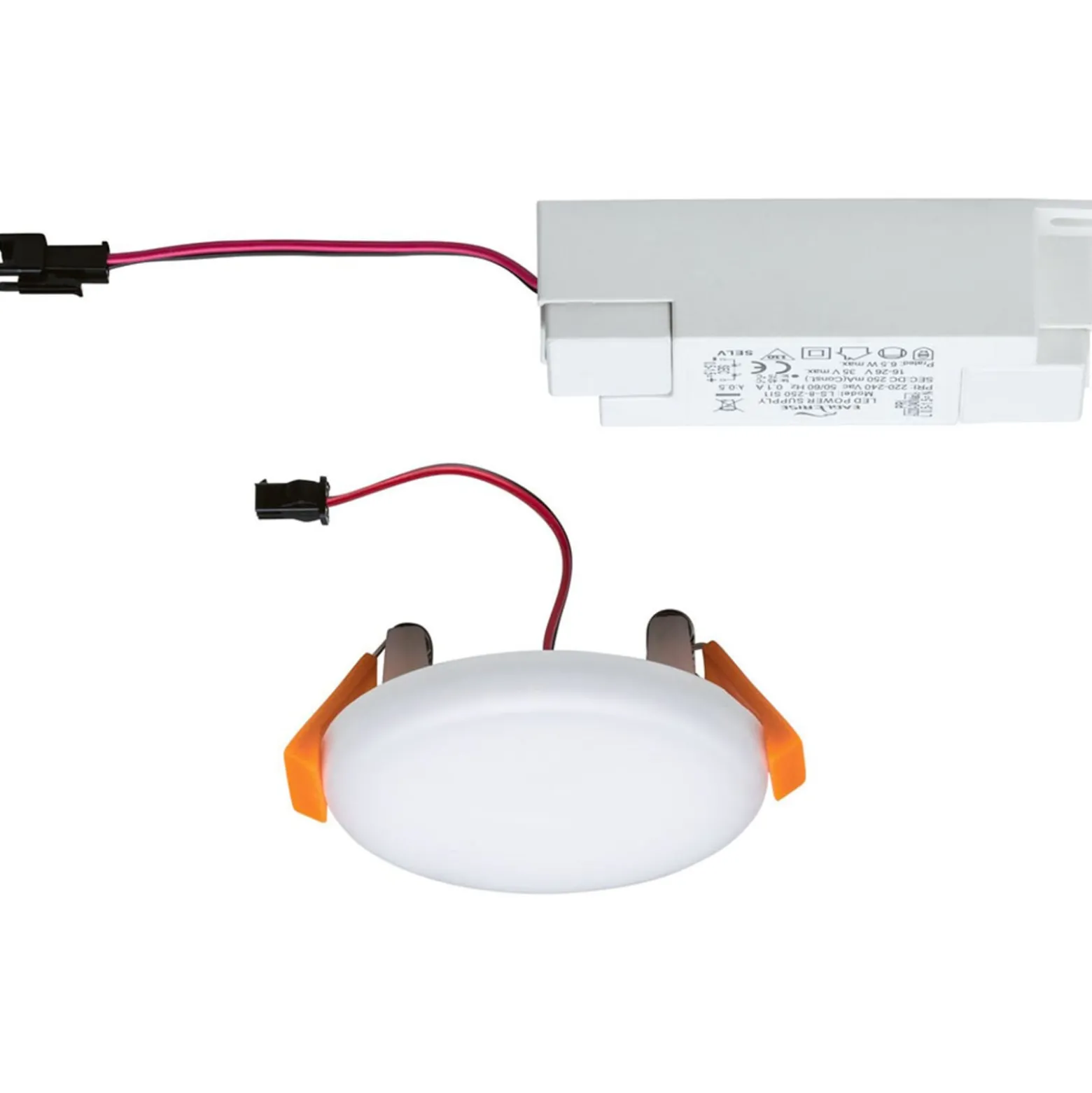 Paulmann Veluna LED-Einbauleuchte 4.000K Ø 7,5cm