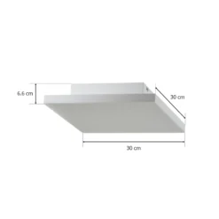 Paul Neuhaus Frameless Deckenleuchte CCT 30x30cm