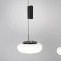 Paul Neuhaus Q-ETIENNE LED-Hängelampe 2fl, schwarz