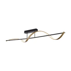 Paul Neuhaus Q-Swing Deckenlampe anthrazit/messing