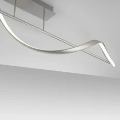 Paul Neuhaus Q-Swing LED-Deckenleuchte, stahl