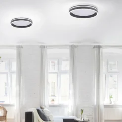 Paul Neuhaus Q-VITO LED-Deckenlampe 40cm anthrazit
