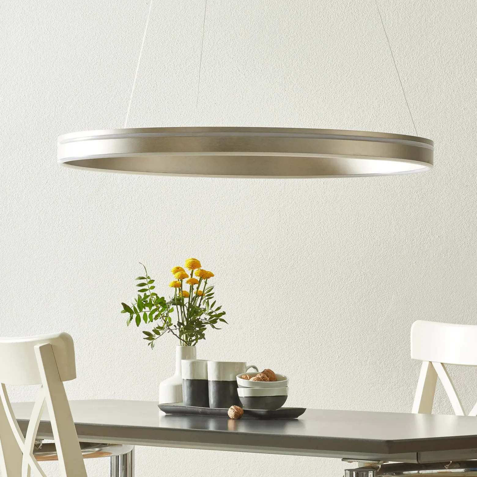 Paul Neuhaus Q-VITO LED-Hängelampe 79cm stahl