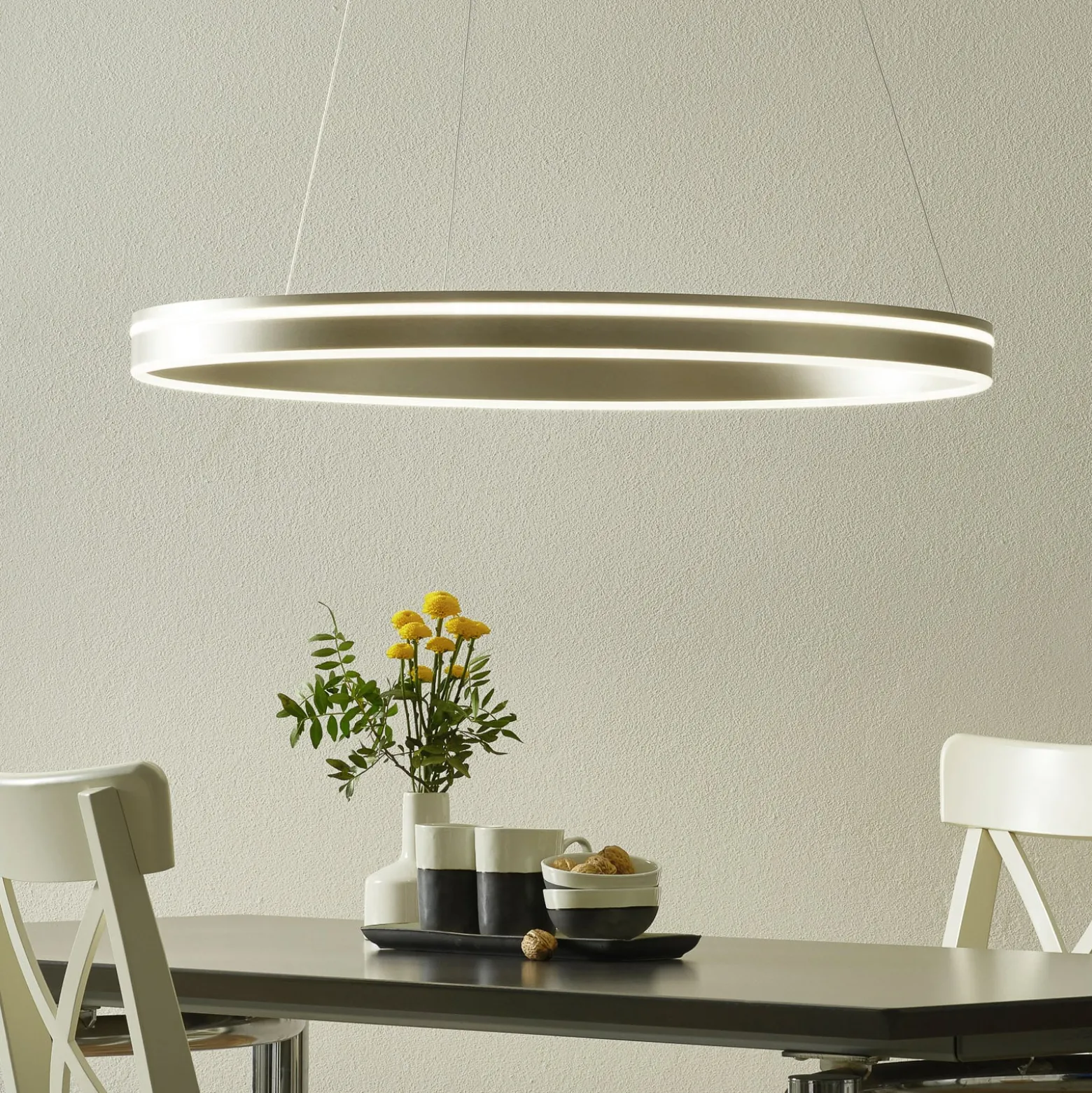 Paul Neuhaus Q-VITO LED-Hängelampe 79cm stahl