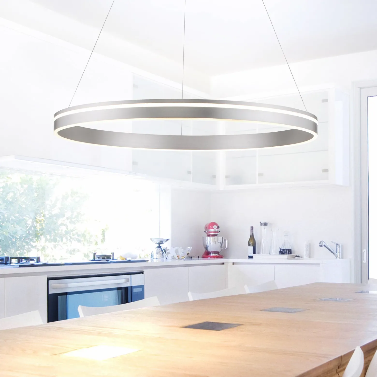 Paul Neuhaus Q-VITO LED-Hängelampe 79cm stahl