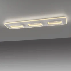 Paul Neuhaus Smart-LED-Deckenlampe Q-Kalina weiß 115 x 30 cm