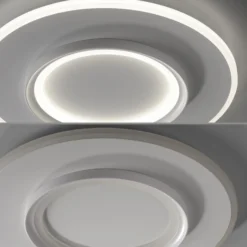 Paul Neuhaus Smart-LED-Deckenleuchte Q-Kalina, weiß, Ø 50 cm