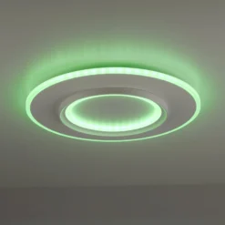 Paul Neuhaus Smart-LED-Deckenleuchte Q-Kalina, weiß, Ø 50 cm
