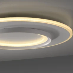 Paul Neuhaus Smart-LED-Deckenleuchte Q-Kalina, weiß, Ø 50 cm