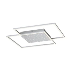 Paul Neuhaus Yuki LED-Deckenlampe, eckige Form
