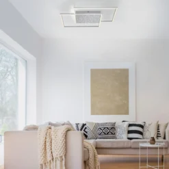 Paul Neuhaus Yuki LED-Deckenlampe, eckige Form