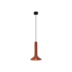Pendellampe Funnel, Beton, rot