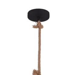 Pendellampe im Industriedesign, schwarz