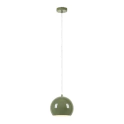 Pendellampe Pop, Ø 20 cm, grün, Metall