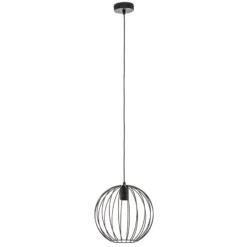 Pendelleuchte Cumera mit Käfigschirm, Ø 30cm