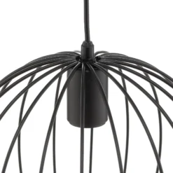 Pendelleuchte Cumera mit Käfigschirm, Ø 30cm