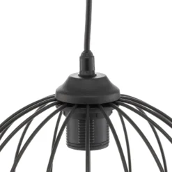 Pendelleuchte Cumera mit Käfigschirm, Ø 24cm