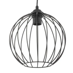 Pendelleuchte Cumera mit Käfigschirm, Ø 24cm