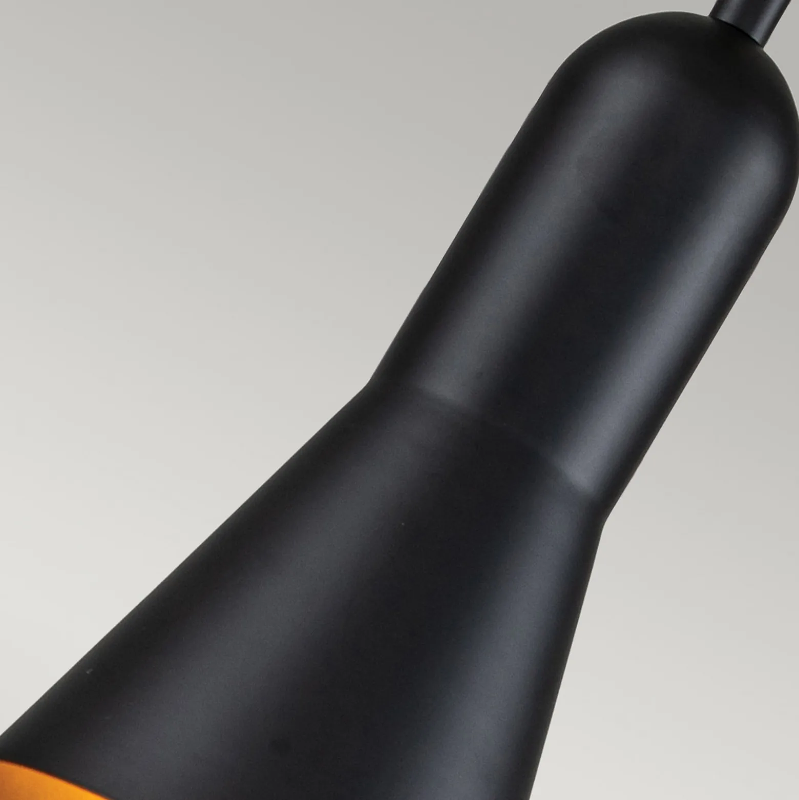 Pendelleuchte Etoile 1fl Ø 13,3 cm schwarz matt