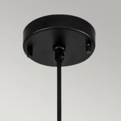 Pendelleuchte Etoile 1fl Ø 13,3 cm schwarz matt