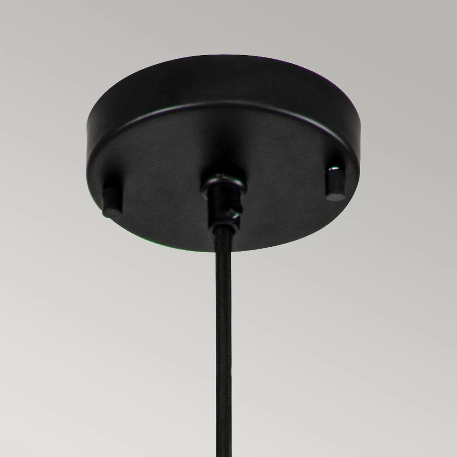 Pendelleuchte Etoile 1fl Ø 13,3 cm schwarz matt