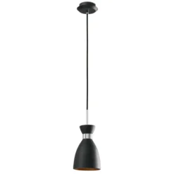 Pendelleuchte Retro, schwarz