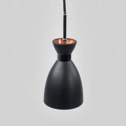 Pendelleuchte Retro, schwarz