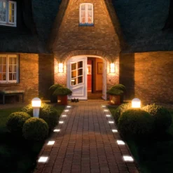 Pflasterstein Light Stone Beton mit LED 10 cm