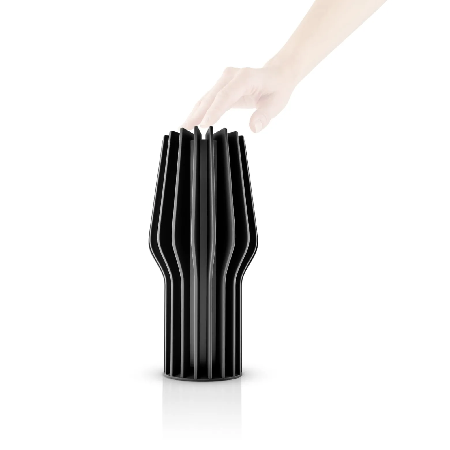 PLEASE WAIT to be SEATED Akkulampe RADIANT schwarz IP44