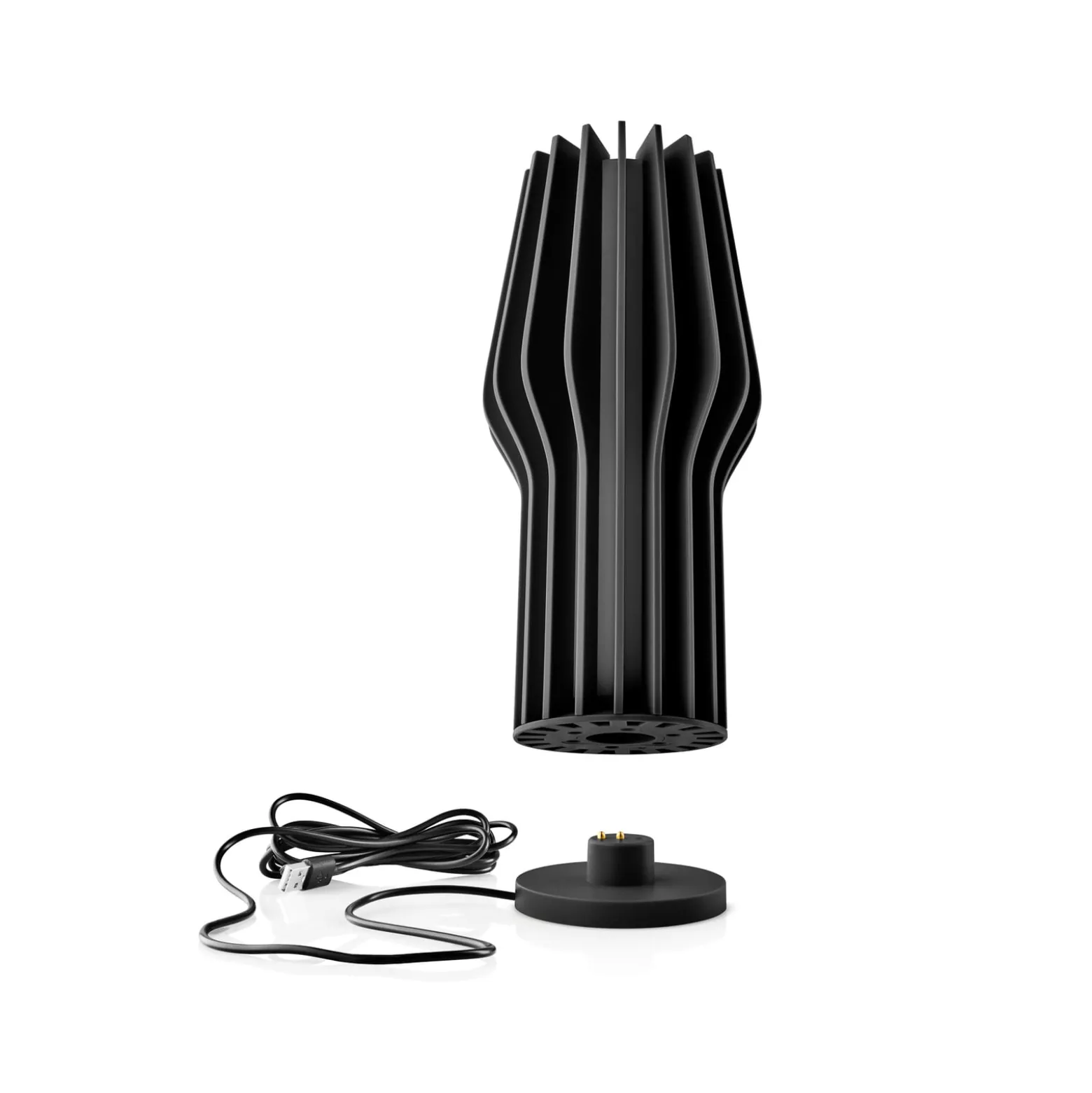 PLEASE WAIT to be SEATED Akkulampe RADIANT schwarz IP44