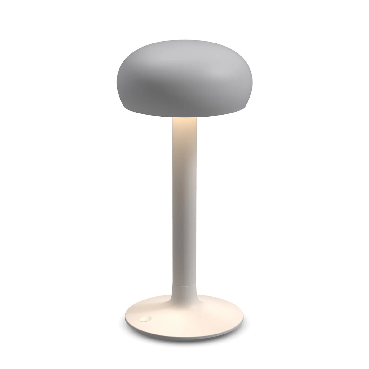 PLEASE WAIT to be SEATED Akku-Tischlampe Emendo, grau, IP44