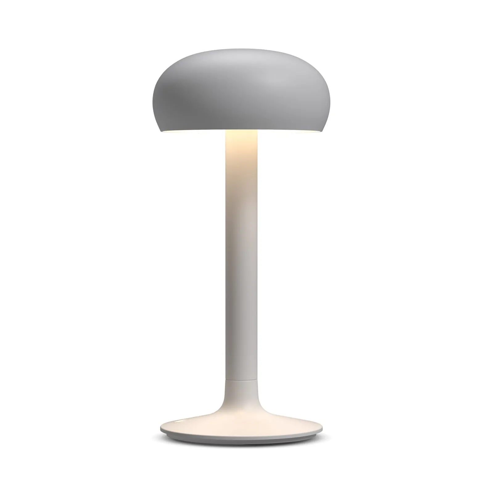 PLEASE WAIT to be SEATED Akku-Tischlampe Emendo, grau, IP44