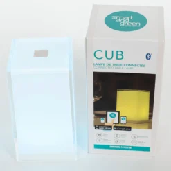 Portable Tischleuchte Cub, App-steuerbar, RGBW
