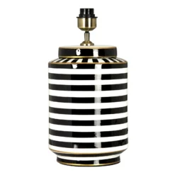 PR Home Gatsby Tischleuchte, Ø 30 cm, Keramik/Textil